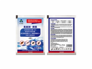 12%氯氟醚·順氯可濕性粉劑